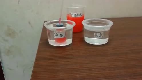 液体热胀冷缩的实验(教科版)