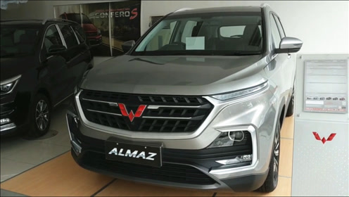 国产七座神车,2021款五菱宏光almaz展示,看到配置才知道有多帅
