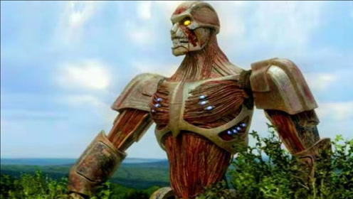 海洋出现远古巨鲨,为了大战巨鲨,人类制造了巨型肌肉机器人!