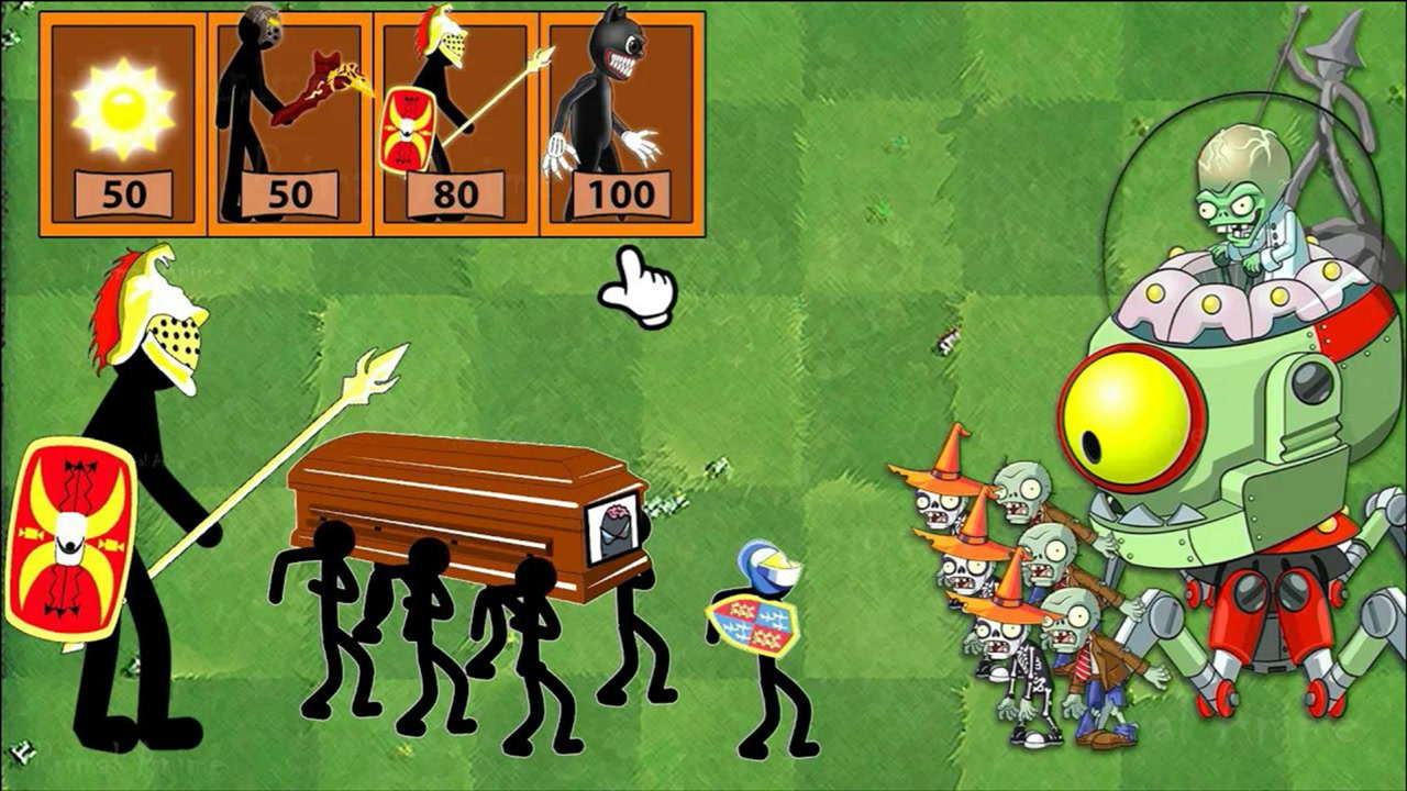 植物大战僵尸:努力打僵尸