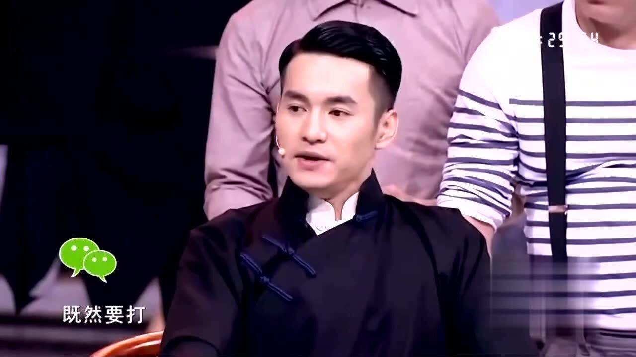小品《一代宗师》片段:一般演员搞笑能力是1,那么文松就是100