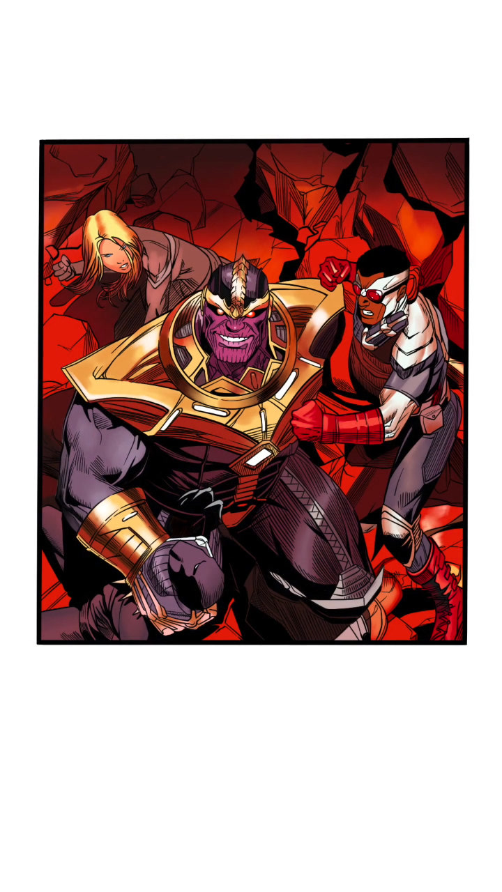 爸爸画的灭霸vs我画的灭霸