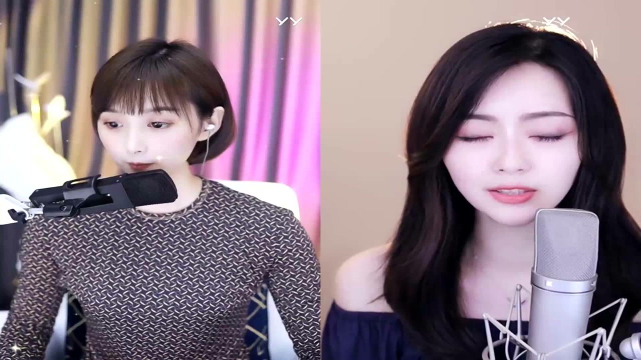 梁红演唱歌曲《一夜》pk女主播演唱歌曲《裂缝中的阳光》,好听