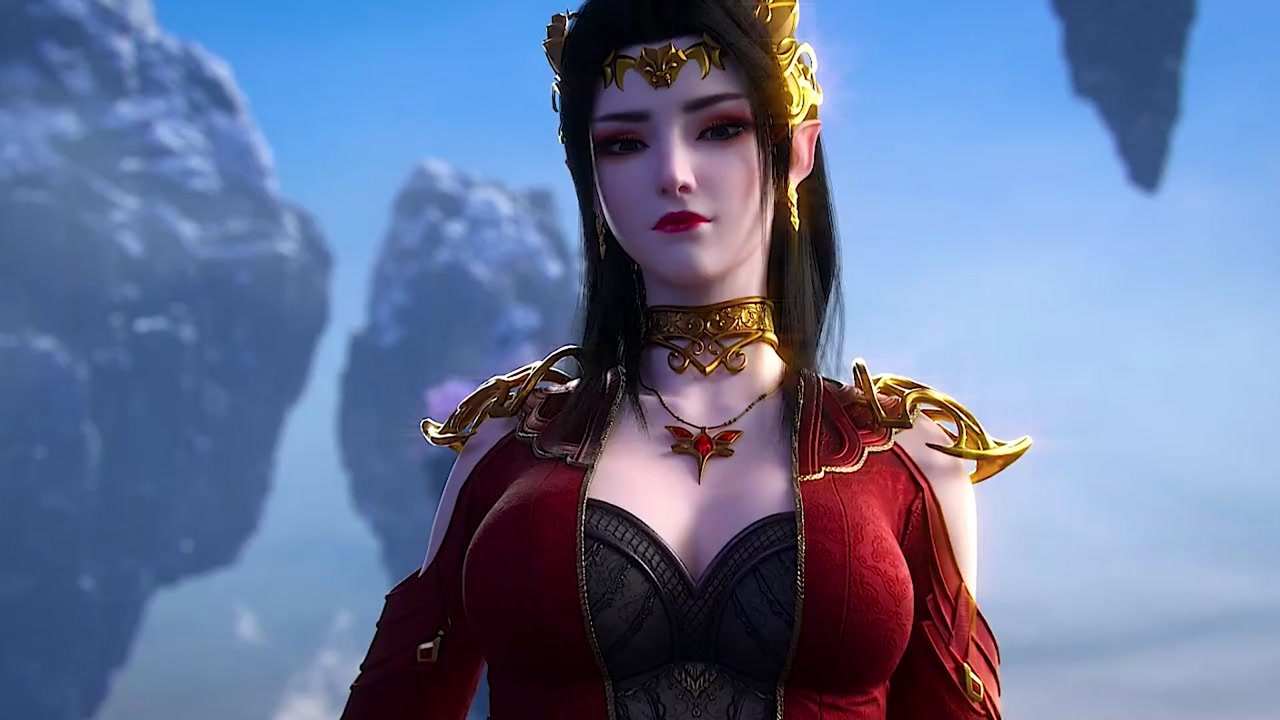 斗破苍穹:美杜莎女王这大长腿太美了,瞬间感觉小舞不香了!