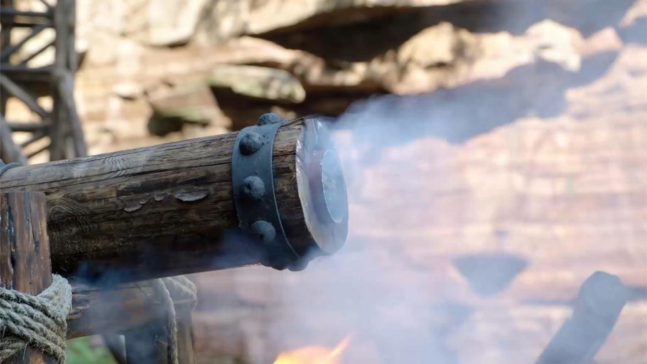 鬼子小瞧八路军土炮,没想到威力超强,鬼子被炸翻天