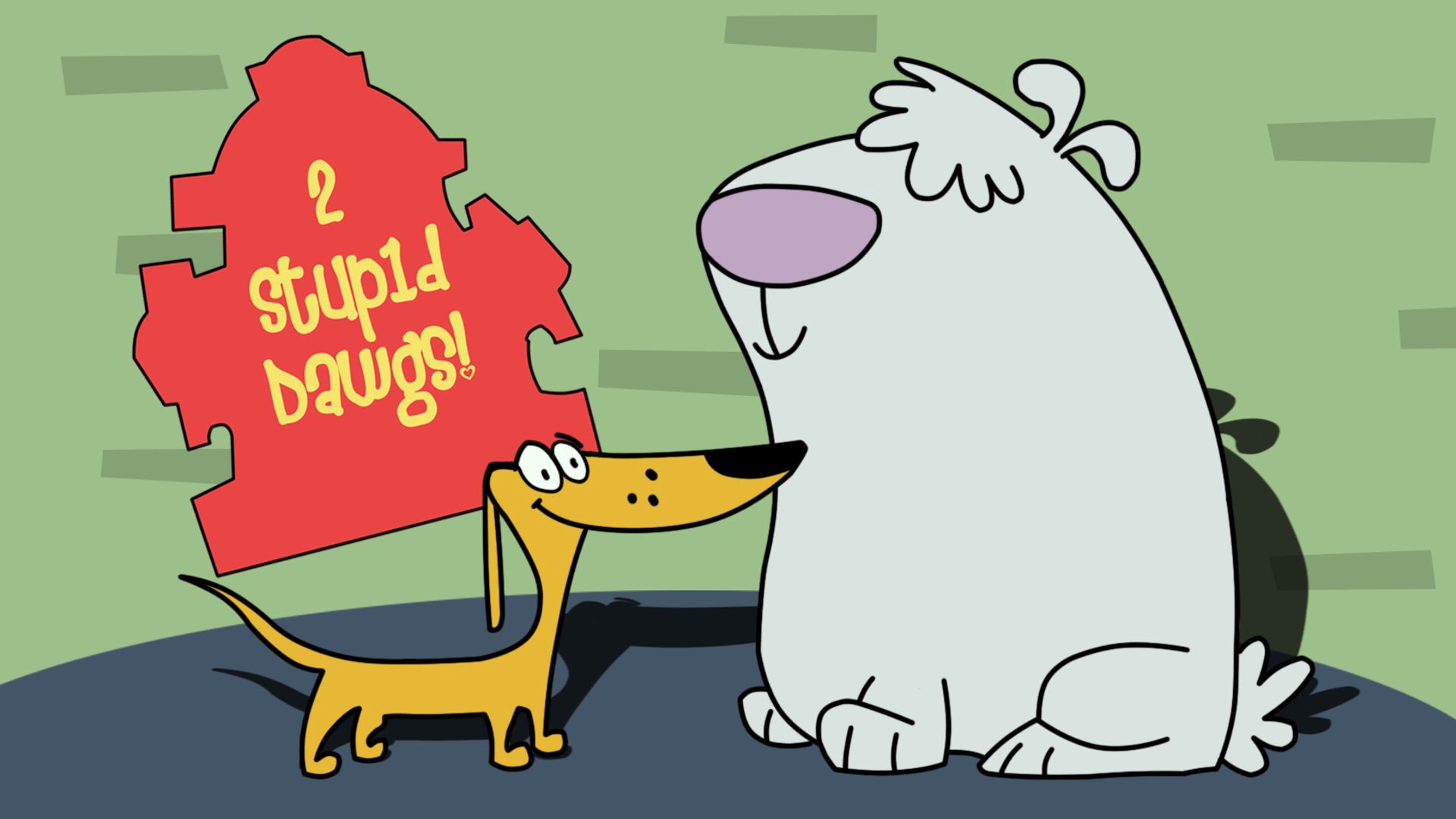 《两头笨狗》预告片 2 stupid dogs