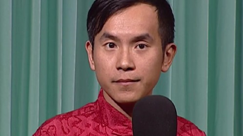 《笑动剧场》相声演员金霏,陈曦早期作品《学评书》_综艺_高清1080p