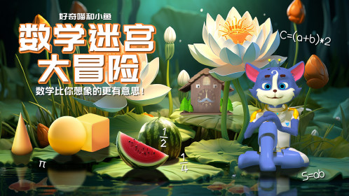 好奇喵:数学迷宫大冒险古老的计时工具——时间迷宫_少儿_动画片大全