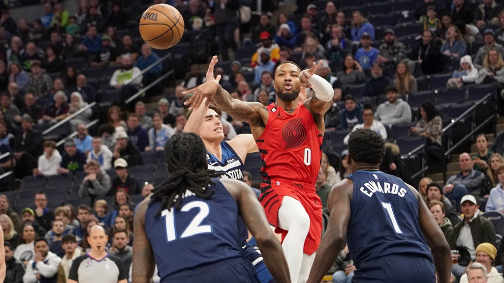 NBA全场集锦_NBA常规赛：开拓者106-113森林狼_NBA常规赛：开拓者106-113森林狼_【纯享】开拓者vs森林狼精华回放爱德华兹 ...