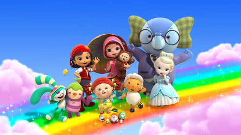 彩虹宝宝合集 第二季第12集 兔叨叨的朋友不见了怎么办