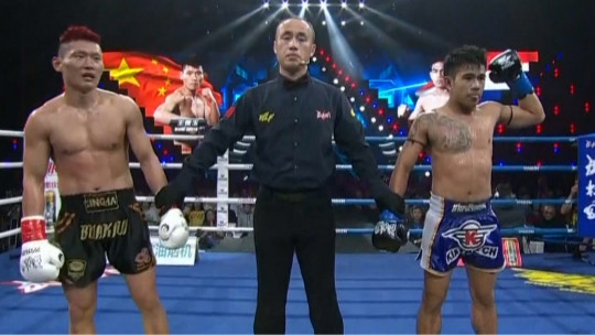 中国选手王超暴力出击 开局一拳TKO对手