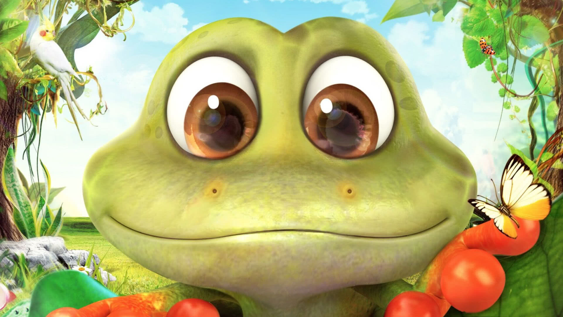 青蛙机器人的动画片图片