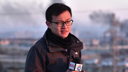 叙利亚战地记者杨臻:炸弹投下距我只有一公里