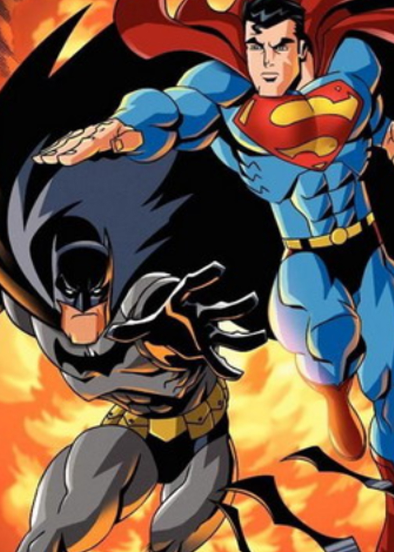 超人蝙蝠侠公众之敌图片