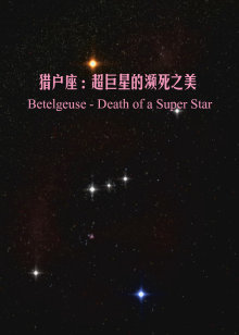 猎户座超巨星的濒死之美海报