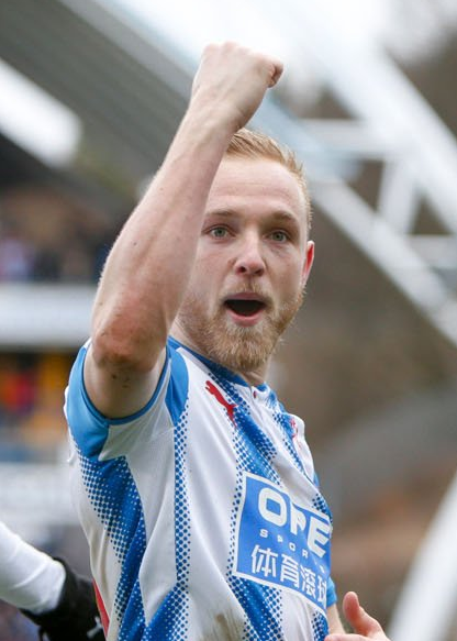 17/18英超第31轮:哈德斯菲尔德0-2水晶宫