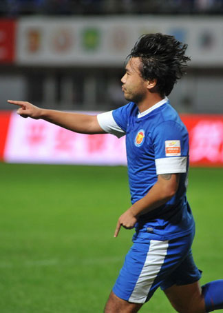 中超第24轮:哈尔滨毅腾2-2河南建业