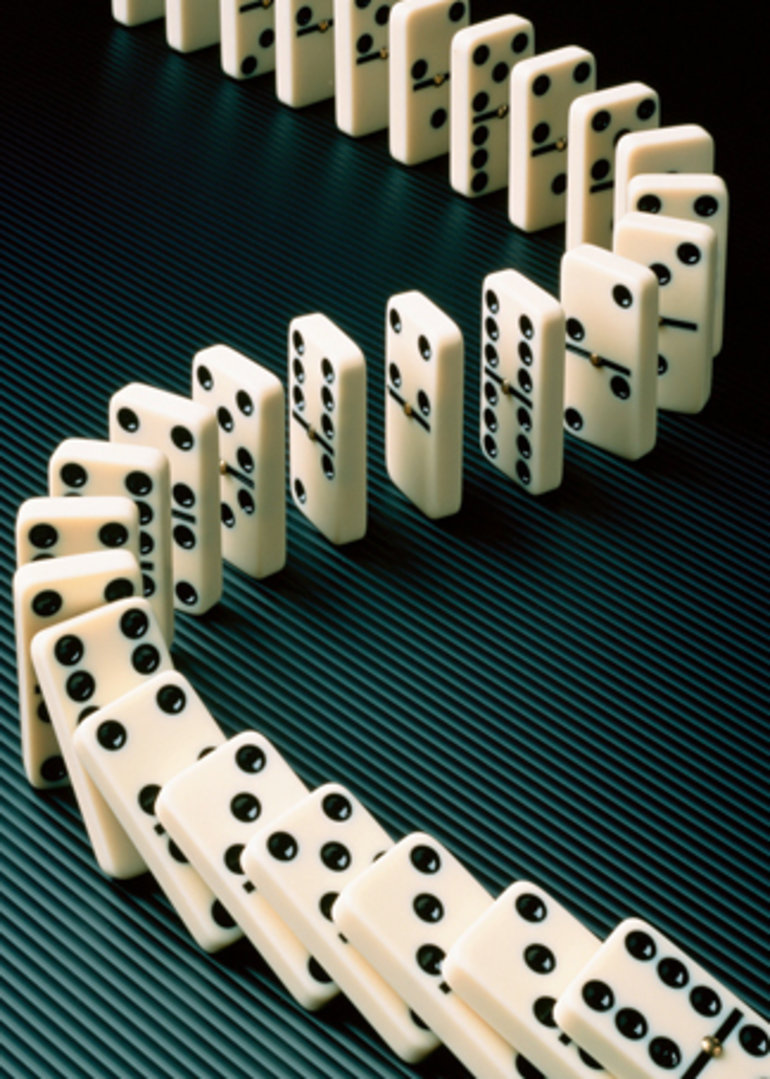 奇思妙想!当多米诺骨牌遇上音乐-音乐-腾讯视频