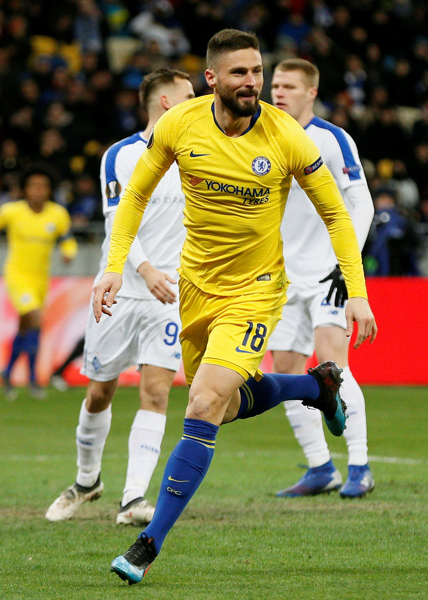 1819欧联杯18决赛次回合基辅迪纳摩05切尔西