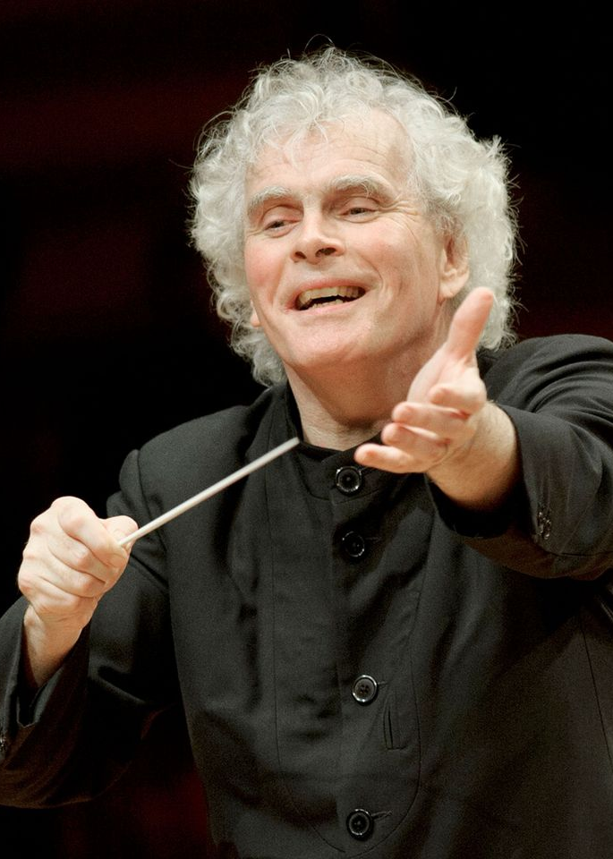 指挥大师西蒙拉特尔