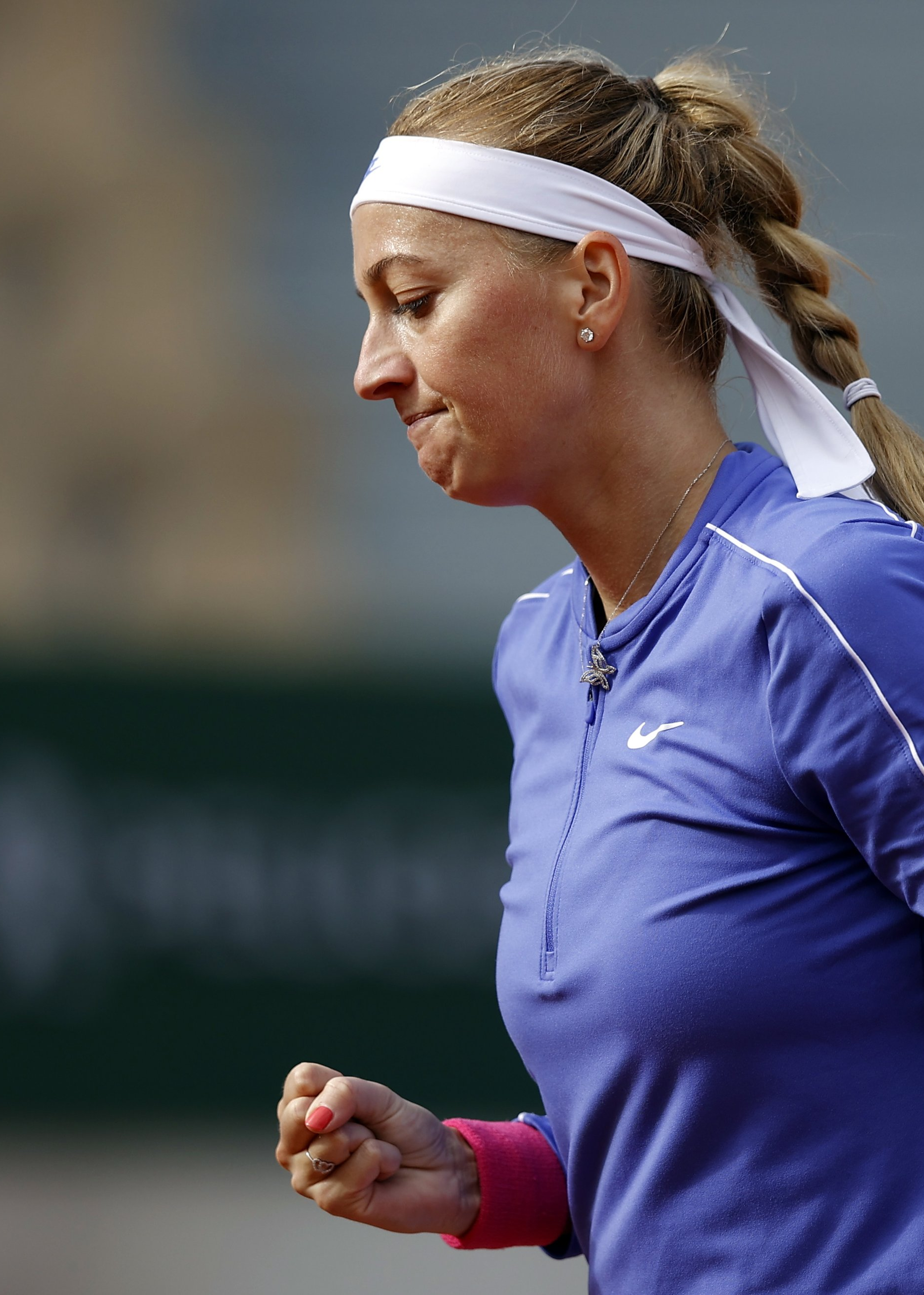 2020法网女单第2轮科维托娃20宝莉妮