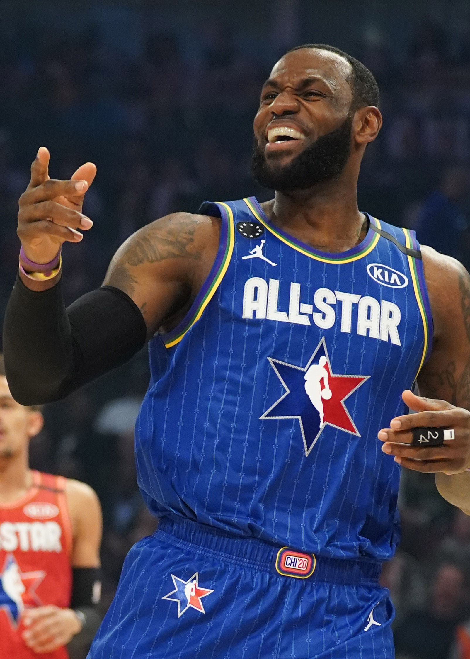 2020nba全明星赛詹姆斯队157155字母哥队