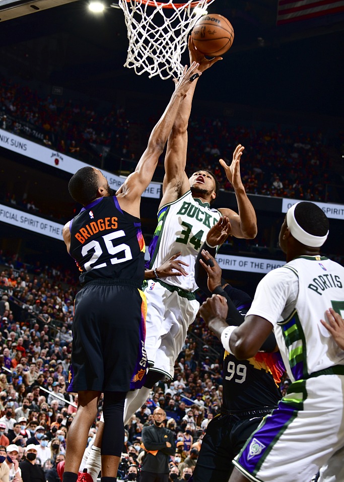 NBA常规赛：雄鹿107-131太阳 - 腾讯视频