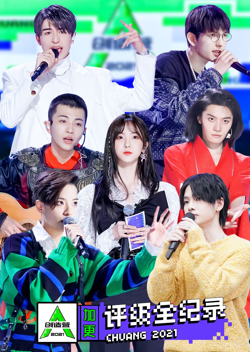 创造营2021评级全纪录