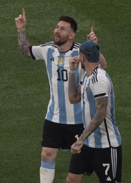 2023国际足球邀请赛：阿根廷2-0澳大利亚