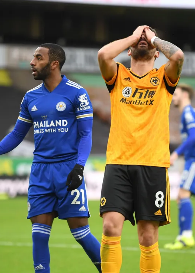 20/21英超第23轮:莱斯特城vs狼队 全场回放