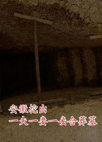 安徽挖出一夫一妻一妾合葬墓