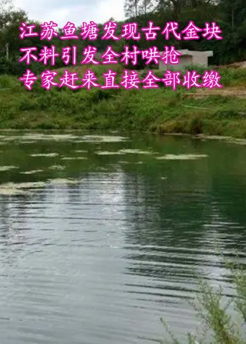历史探秘鱼塘藏宝之谜