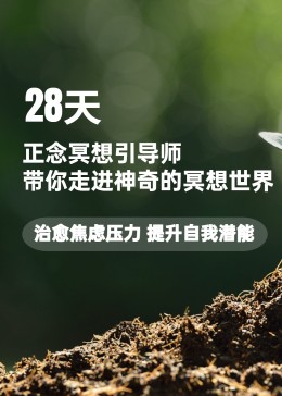 【第一季】28天正念冥想：治愈焦虑和压力，安眠助眠，提升自我潜能