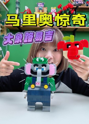 积木创意搭建动漫游戏角色