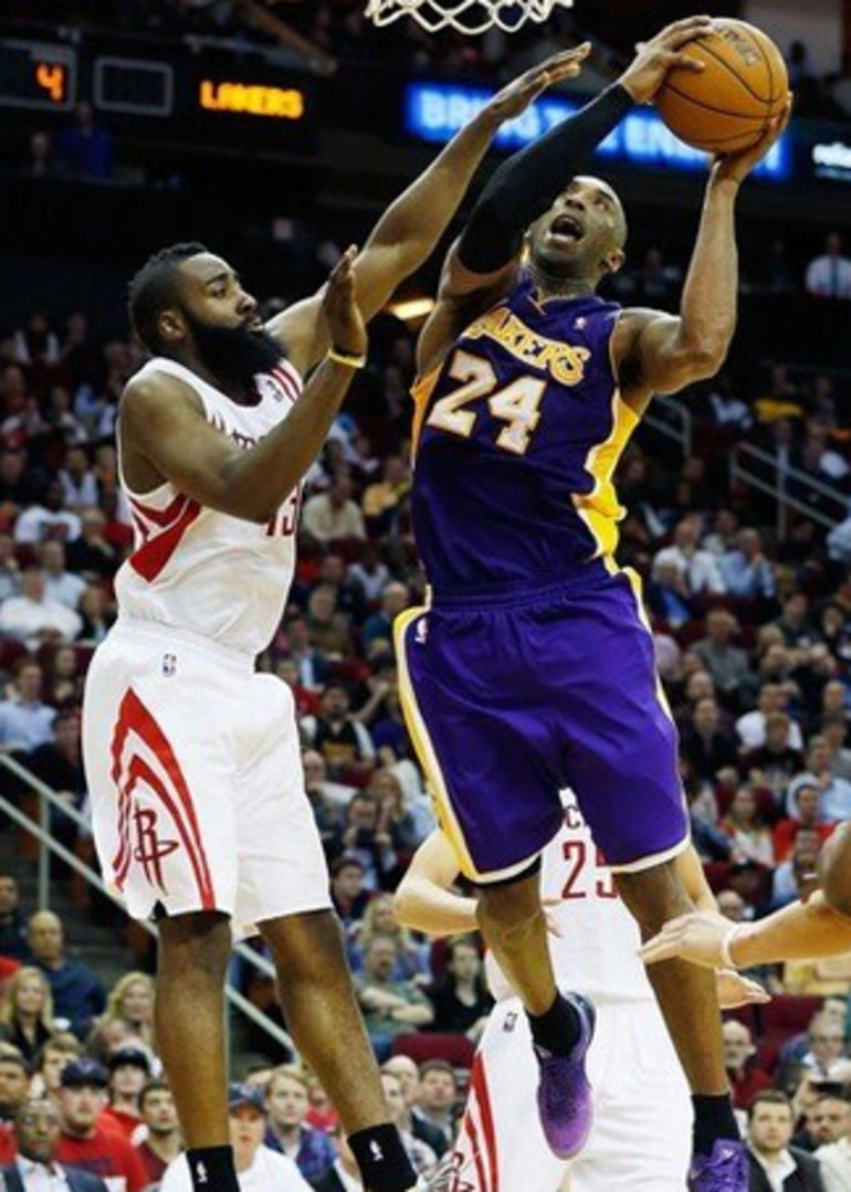 巅峰对决哈登vs科比