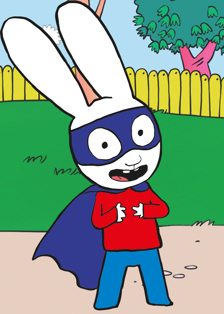 5分超人兔少儿简 介:西蒙是一只豁牙,无敌积极活泼的可爱小兔子.