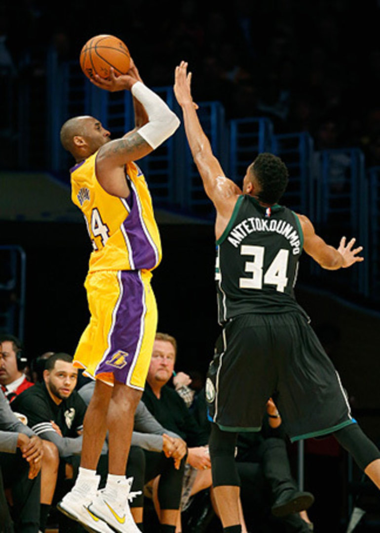 巅峰对决科比vs字母哥