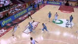 徐杰倒地传球 威姆斯接球直冲禁区无情轰炸篮筐