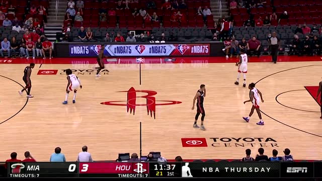 保罗伤退哈登空砍35分 火箭客场2分惜败热火止步五连胜