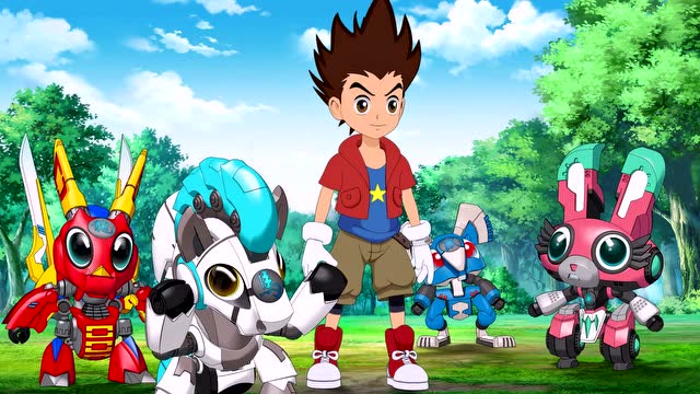 钢甲小龙侠 片花 十二生肖好朋友 三宝玩具 钢甲卡卡龙