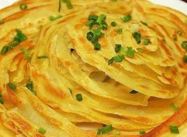 葱花金丝饼的家常做法,手把手教您!