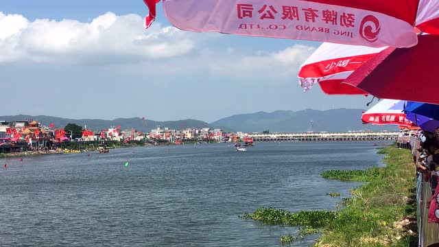 2017饶平龙舟赛下市楚巷赛区第一轮(兴福vs娘宫)