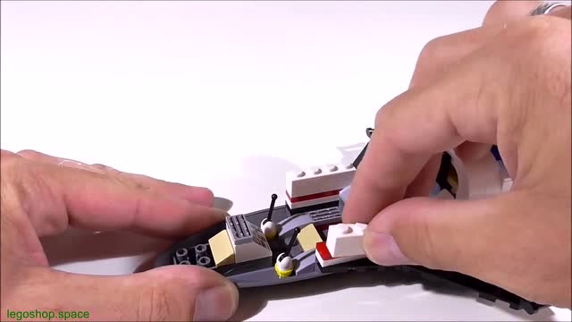 lego 乐高积木城市系列 60078多功能穿梭机快速搭建