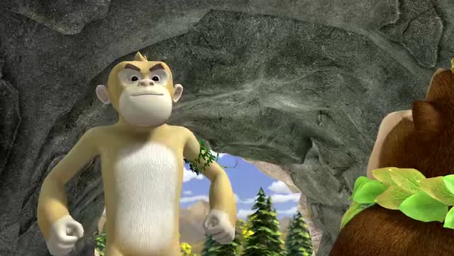 熊出没 西北大猴子壮壮 挑战吉吉国王