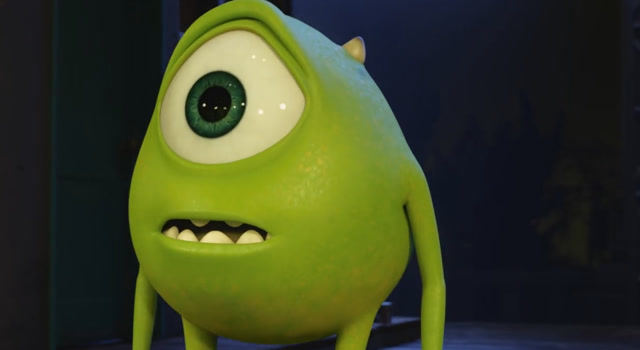 《怪物大学》大眼怪克服恐惧最终拿了第一