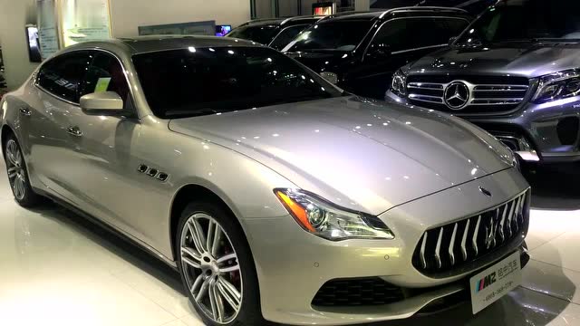 上海自由贸易区这款金色玛莎拉蒂算是博尽眼球,难怪价位如此出众