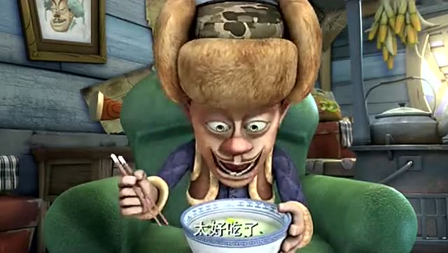 光头强真是够穷,竟然在吃前年留下的方便面配料