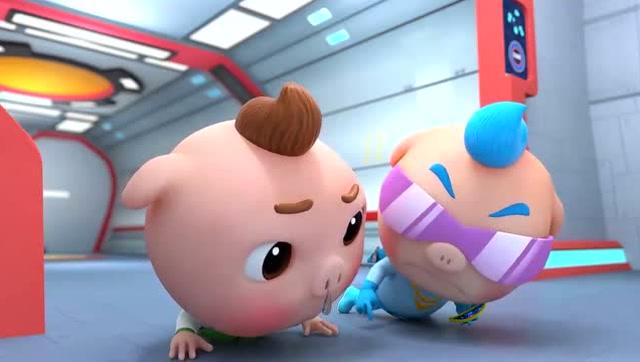 猪猪侠之拼装特工队 波比和小呆呆 这两个家伙在搞什么名堂啊?