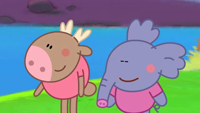 河马先生需要帮助,熊小米只能请出神奇画笔来帮助河马吧