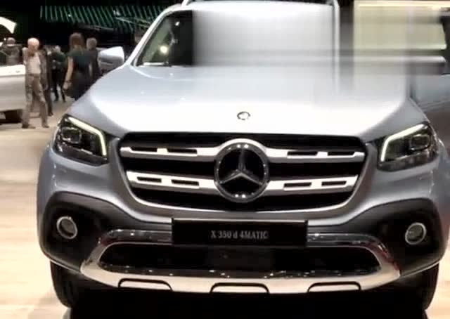 带你看看新款奔驰皮卡x350d,外观霸气十足,看完你会为它买单吗